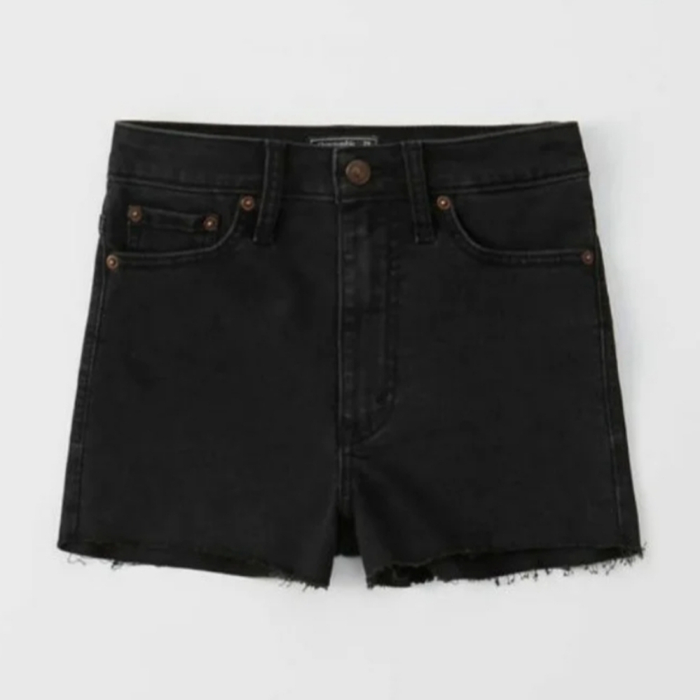 ⭐️Abercrombie & Fitch Black Jean Shorts